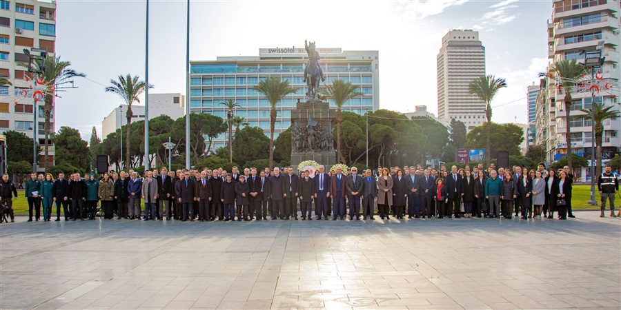 Dünya Gümrük Günü Etkinlikleri Kapsamında Atatürk Anıtına Çelenk Koyma Töreni
