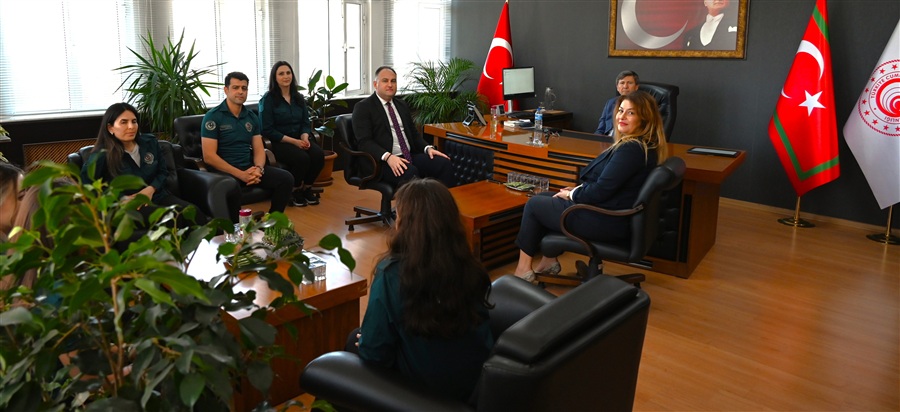 Bölge Müdürlüğümüzde, Kontrol Şube Müdürlüğü Personeline Kurumsal Katkı Belgesi Verildi.