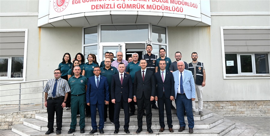 Bölge Müdürümüz İzmir İli Dışındaki Gümrük İdarelerini Ziyaret Etti. 